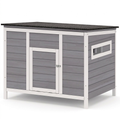 Steadrow Wooden Duck House on a pure white background