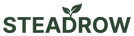Steadrow wordmark with sprout, header crop